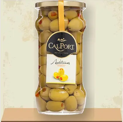 Aceituna verde rellena con rocoto 400 g