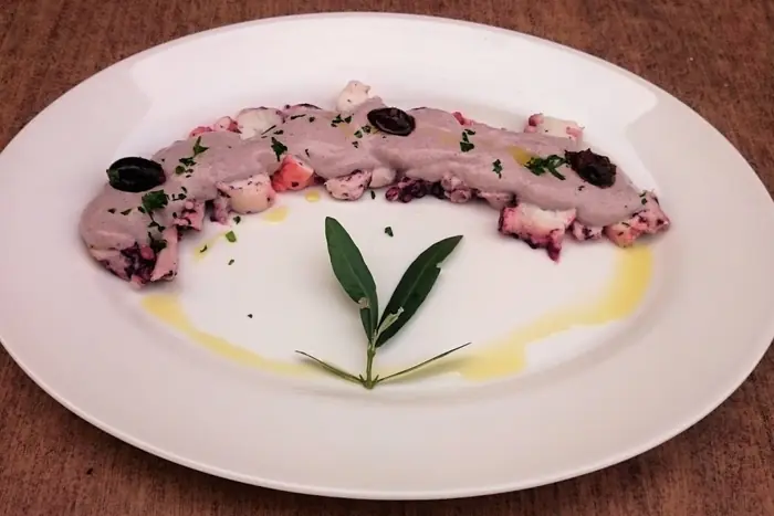 Pulpo al olivo